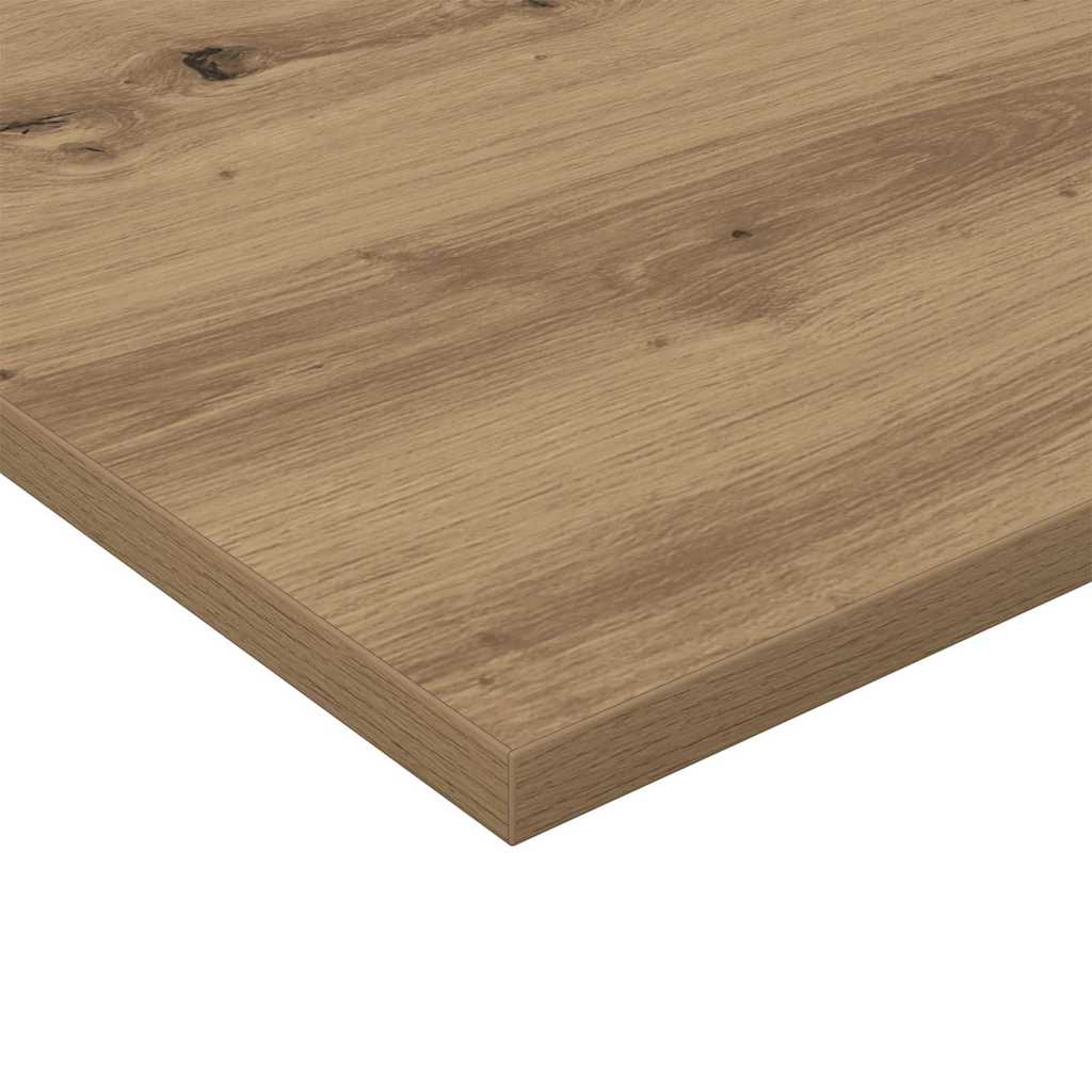 Police za knjige 4 pcs Smeđa 80 x 40 x 1,5 cm Konstruirano drvo