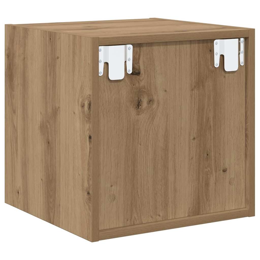 Ormar za Zid s policom 2 pcs Umjetnički hrast 37 x 37 x 37 cm