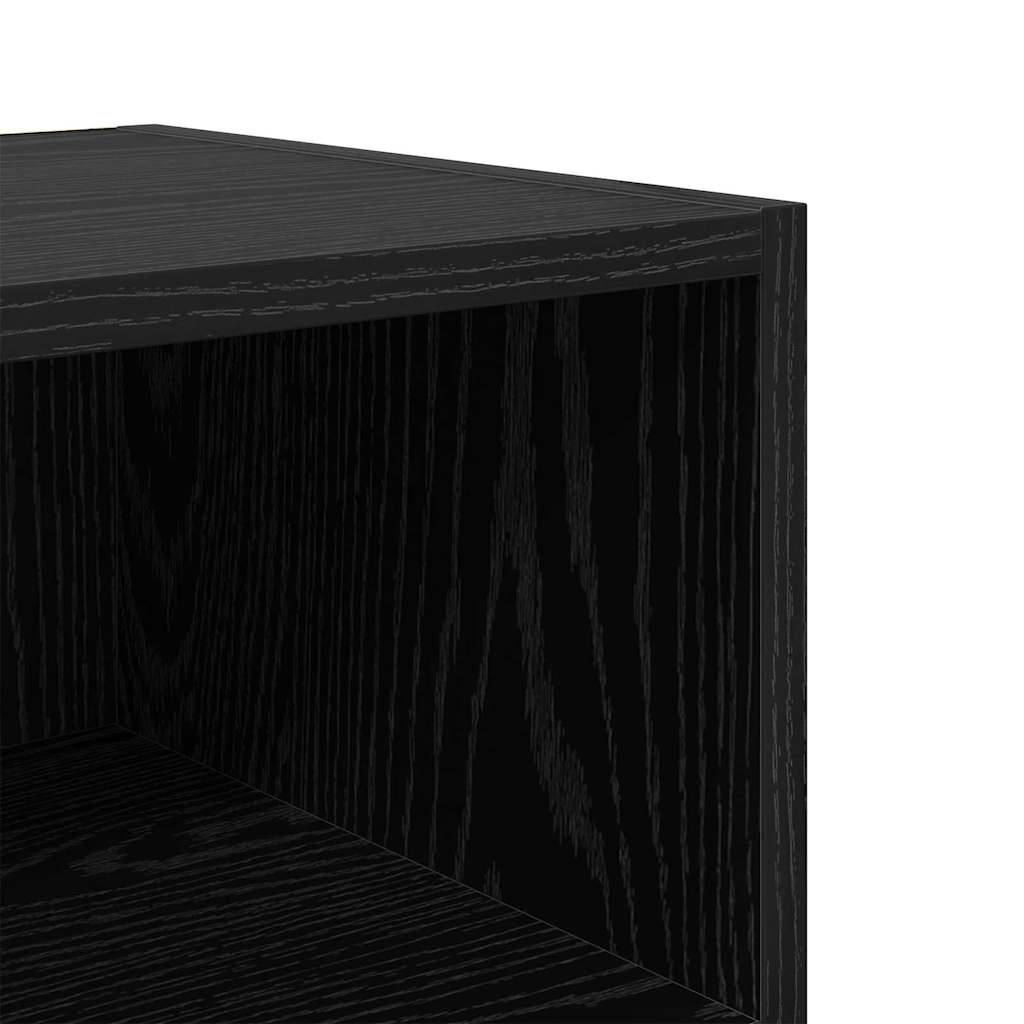 Noćni ormar Crni hrast 40 x 30 x 50 cm Konstruirano drvo