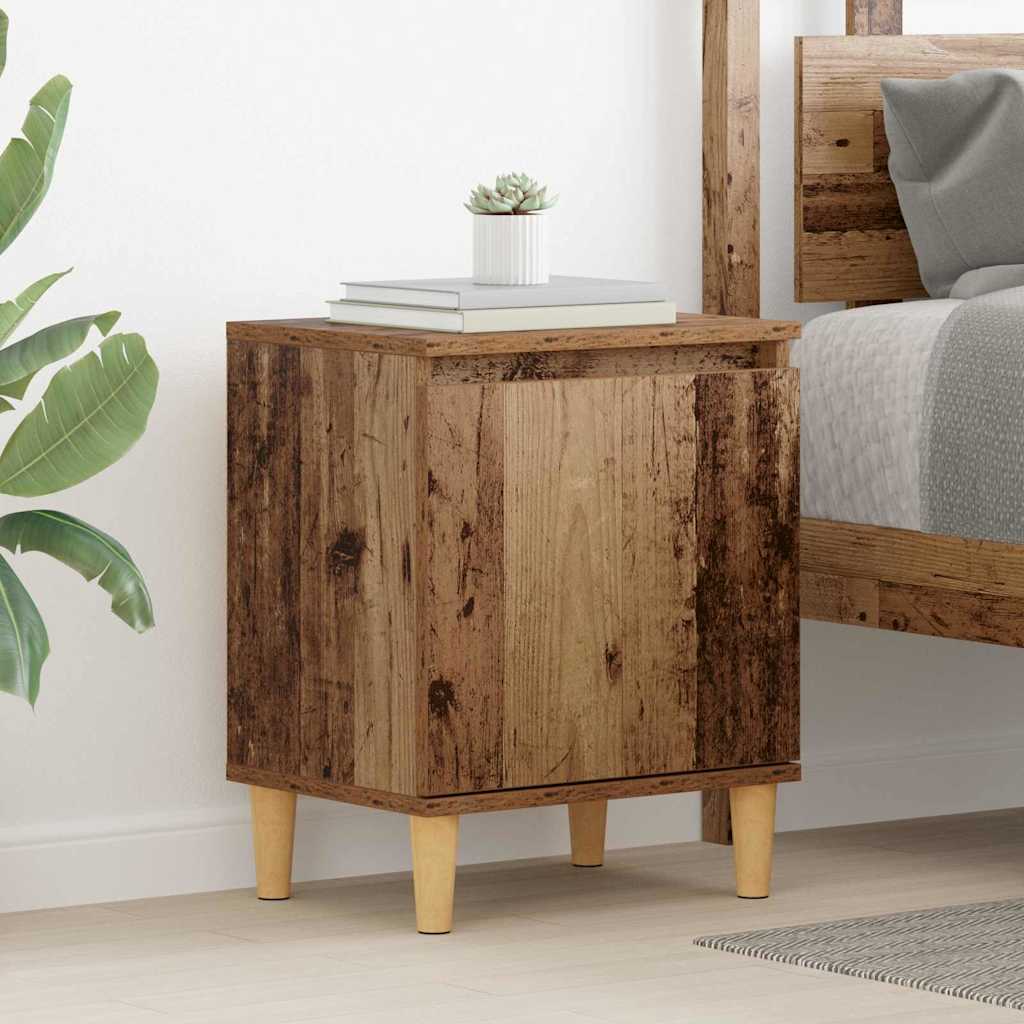 Noćni ormar Staro drvo 40 x 30 x 50 cm Konstruirano drvo