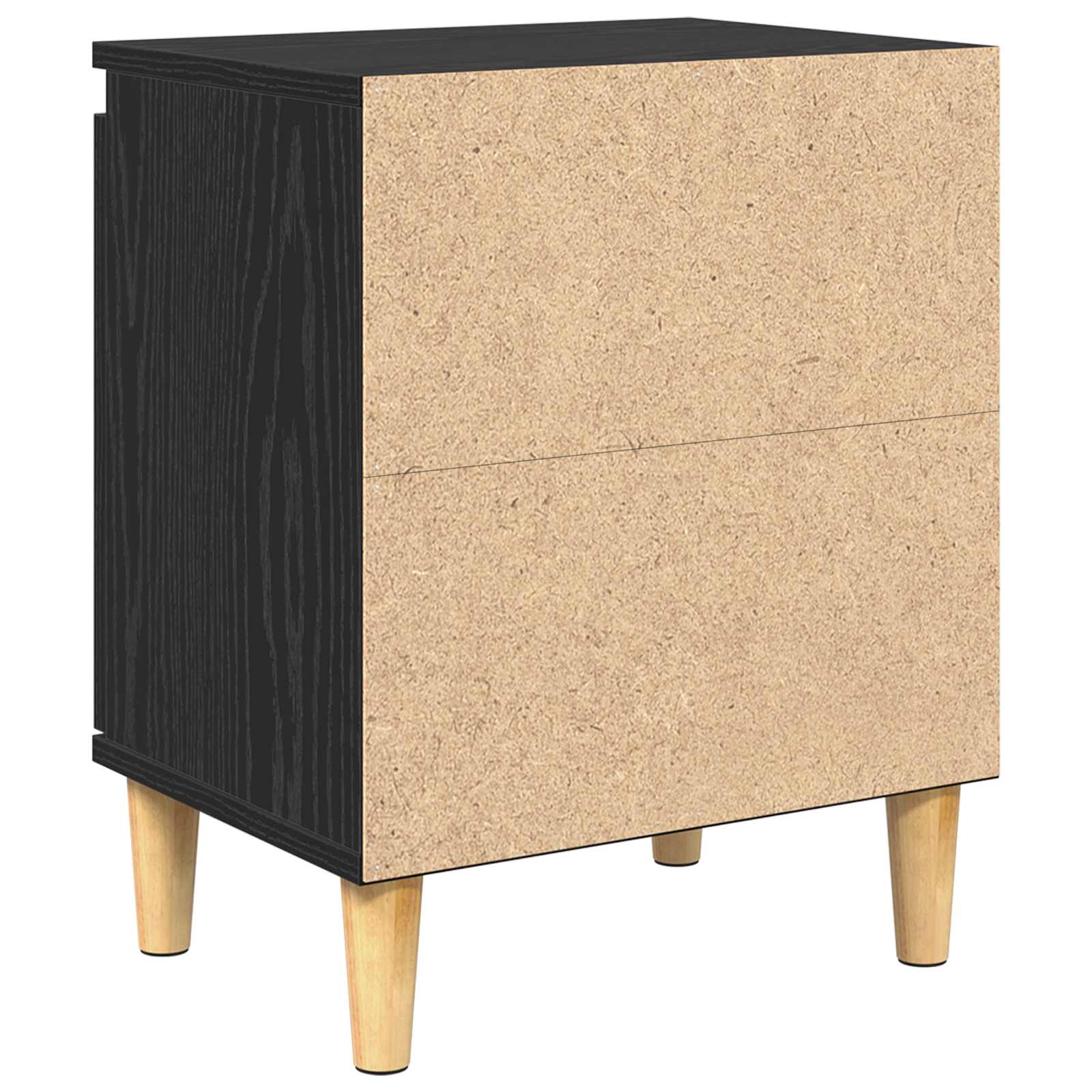Noćni ormar Crni hrast 40 x 30 x 50 cm Konstruirano drvo