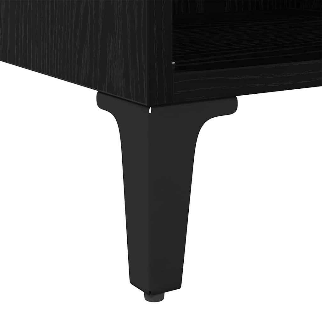 Set TV komoda Zidne Crna 103,5 x 30 x 50 cm Konstrukcijsko drvo