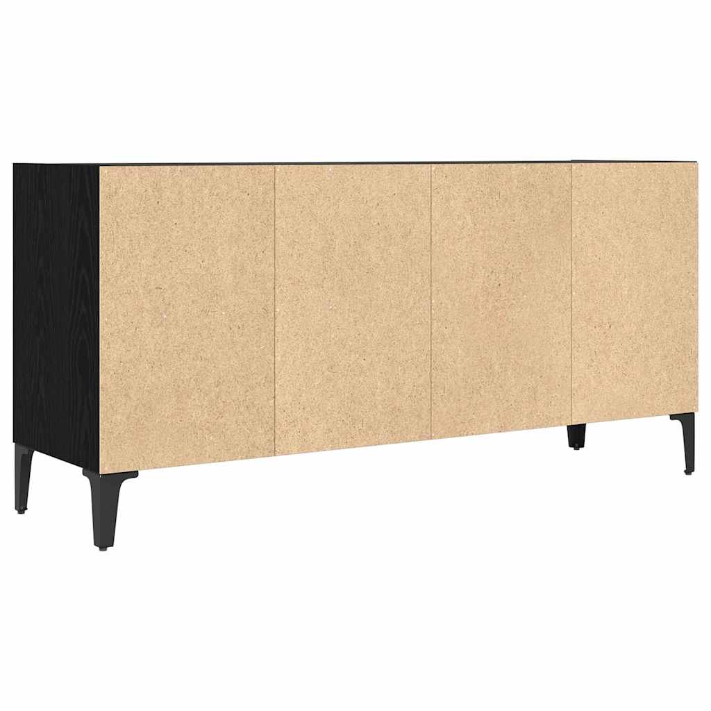 Set TV komoda Zidne Crna 103,5 x 30 x 50 cm Konstrukcijsko drvo