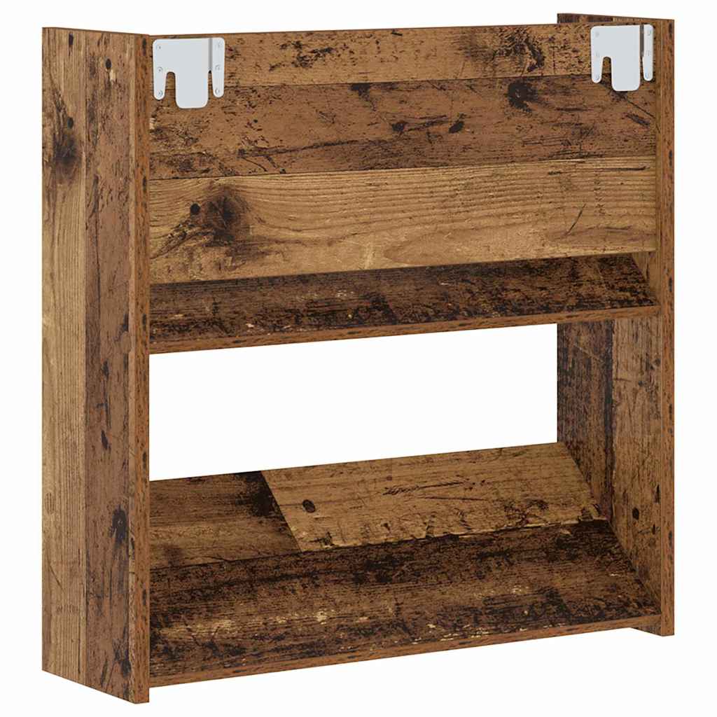 Ormar za cipele Staro drvo 60 x 18 x 60 cm Konstruirano drvo