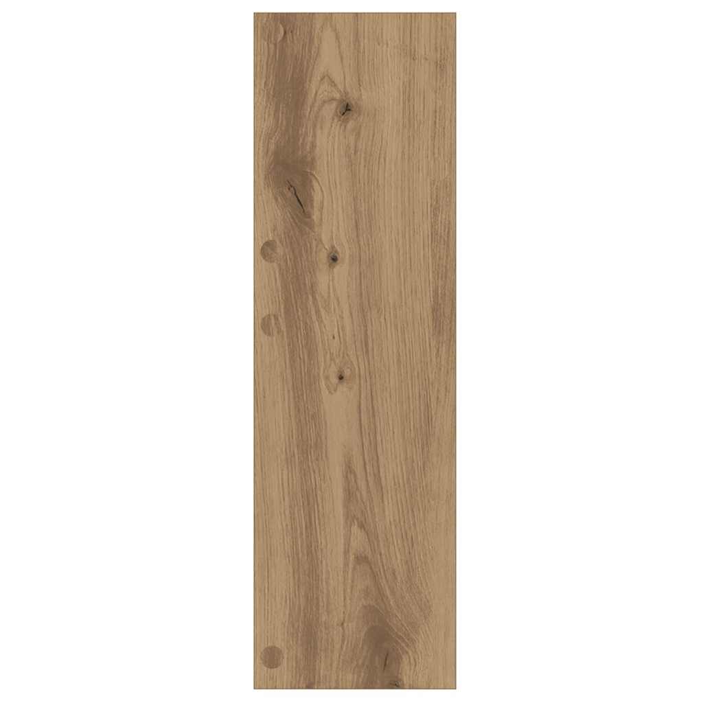 Ormar za cipele Zidne 2 pcs Umjetnički hrast 60 x 18 x 60 cm