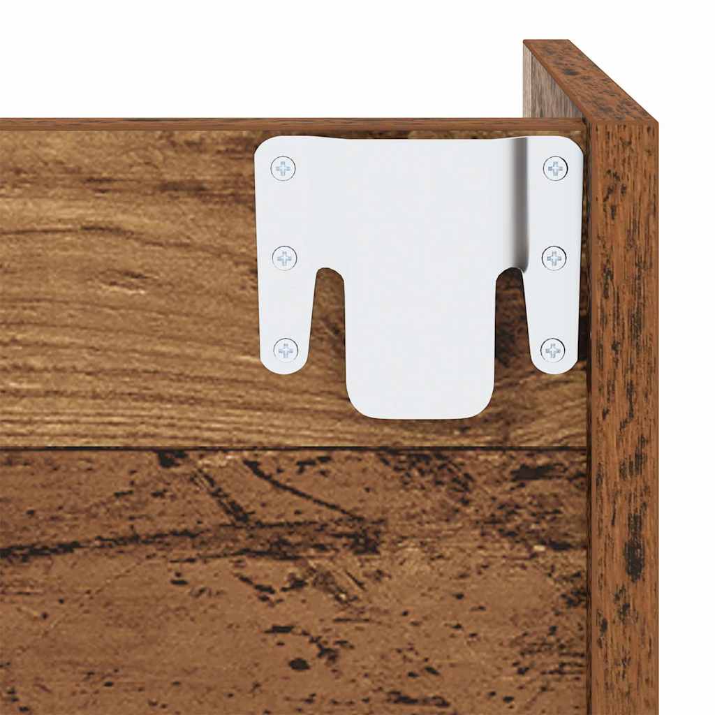Ormar za cipele Staro drvo 60 x 18 x 90 cm Konstruirano drvo