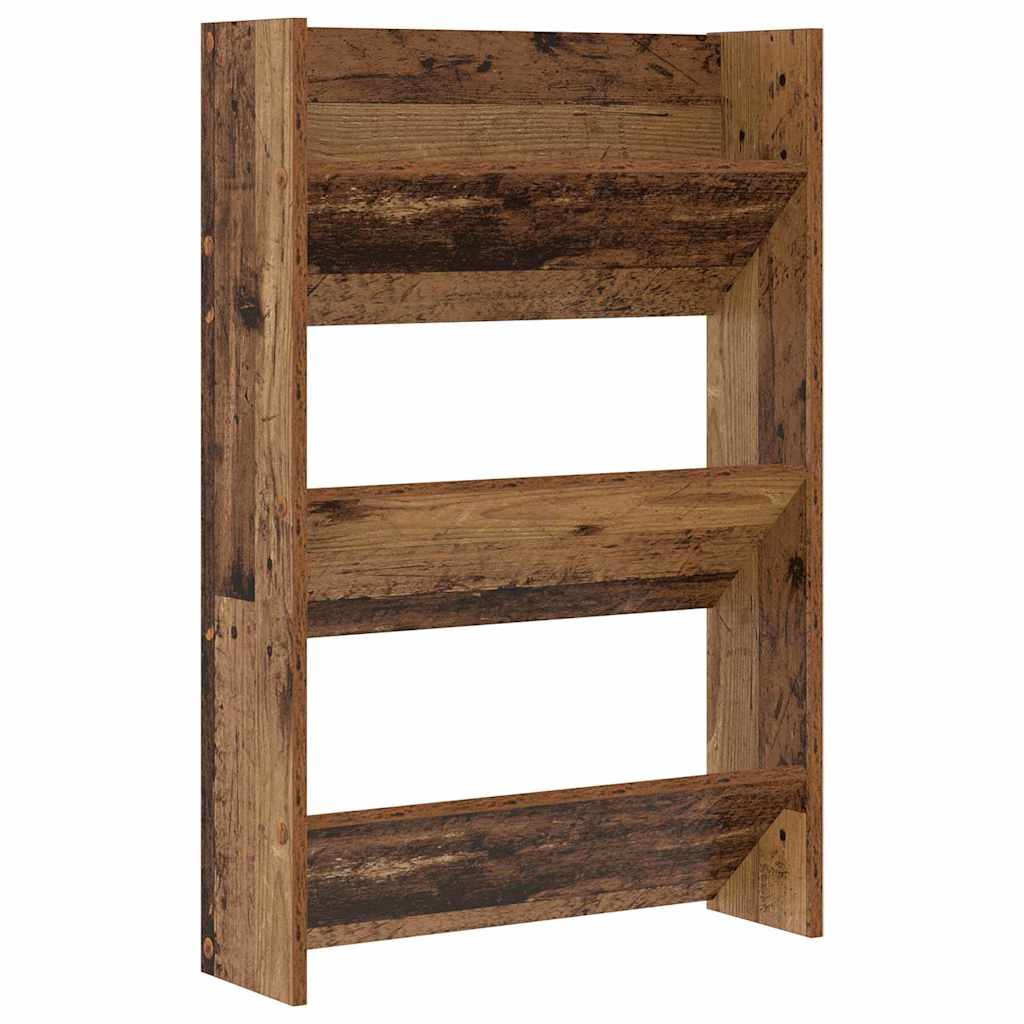 Ormar za cipele Staro drvo 60 x 18 x 90 cm Konstruirano drvo