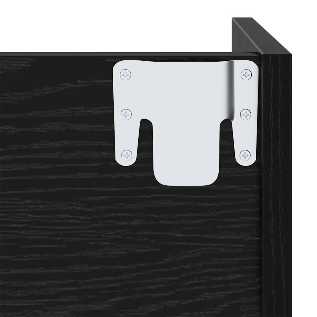 Ormar za cipele Crni hrast 60 x 18 x 90 cm Konstruirano drvo