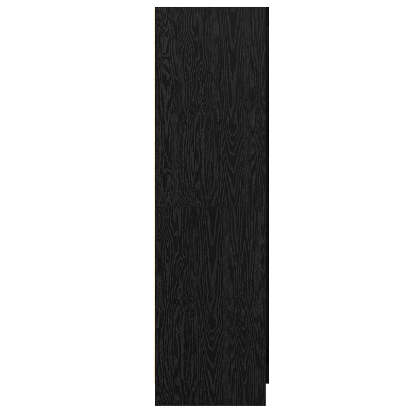 Ormarić Crni hrast 82,5 x 51,5 x 180 cm Konstruirano drvo