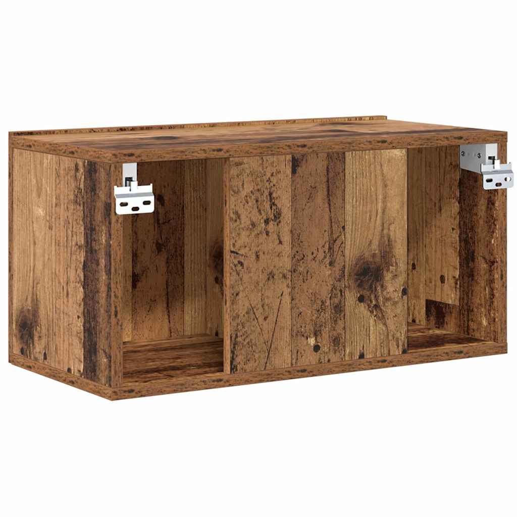 Set TV komoda 3 pcs Smeđa 60 x 30 x 30 cm Konstruirano drvo