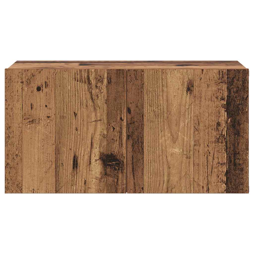 Set TV komoda 3 pcs Smeđa 60 x 30 x 30 cm Konstruirano drvo