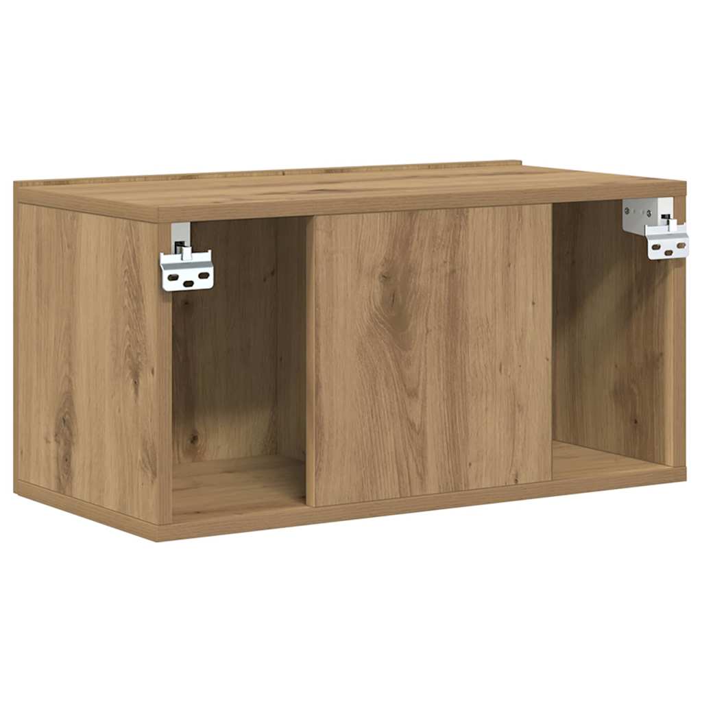 Set TV komoda Zidne Smeđa 60 x 30 x 30 cm Konstruirano drvo