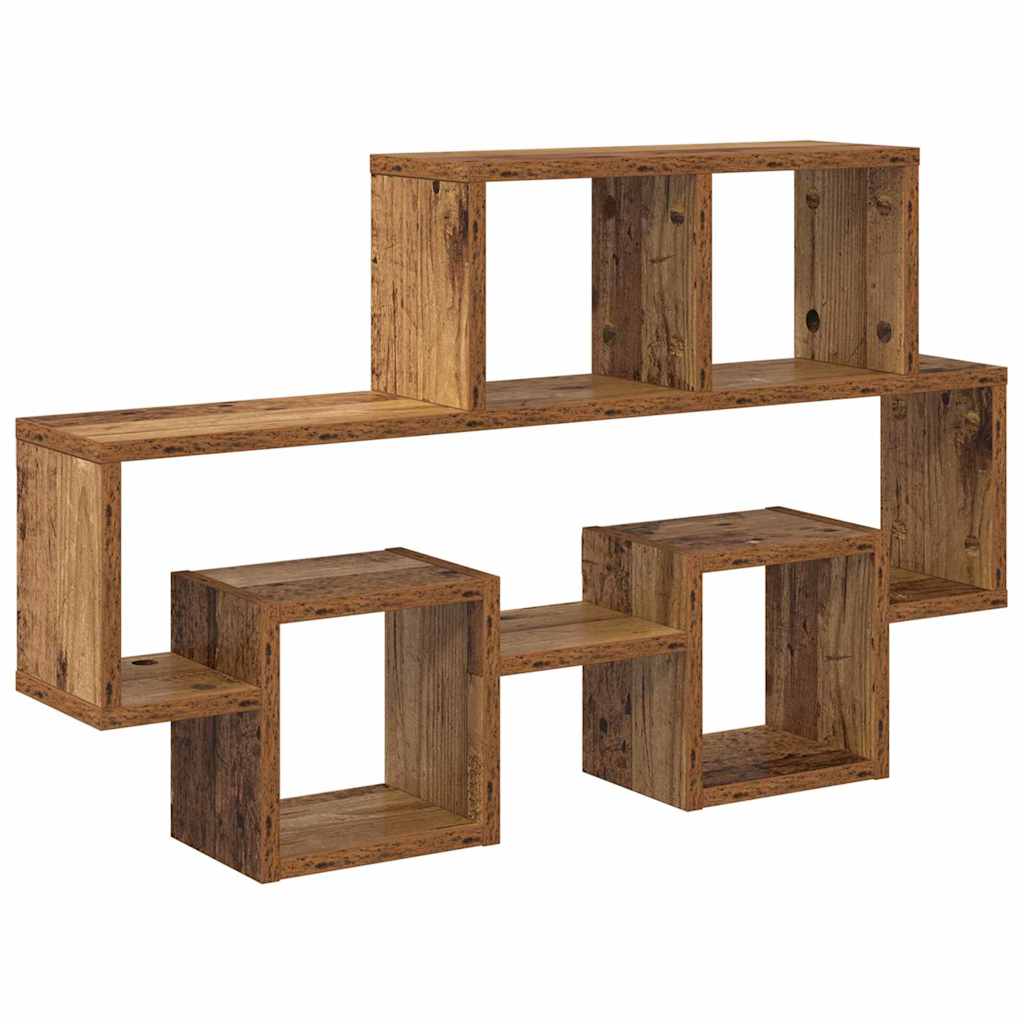 Polica na zidu Staro drvo 82 x 15 x 51 cm Konstruirano drvo