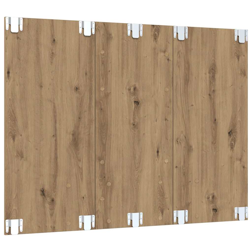 Set TV komoda Zidne Umjetnički hrast 120 x 23,5 x 90 cm