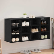 Ormar za cipele Crni hrast 103 x 30 x 51 cm Konstruirano drvo