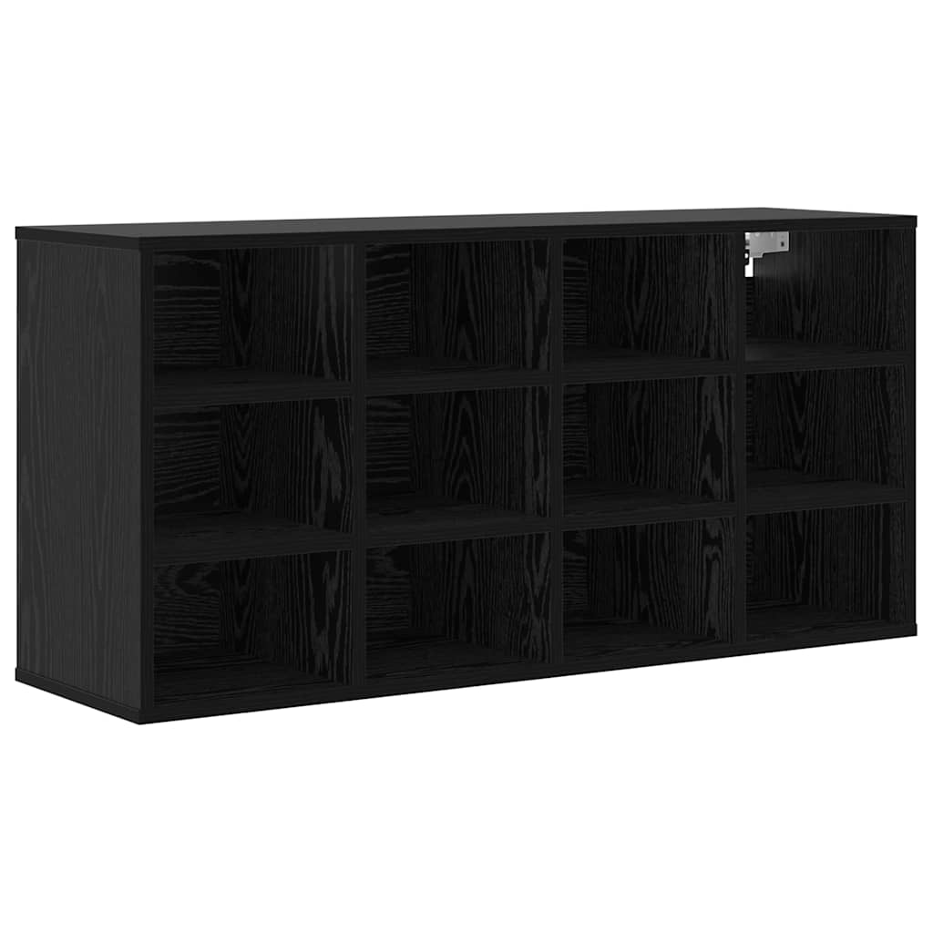 Ormar za cipele Crni hrast 103 x 30 x 51 cm Konstruirano drvo