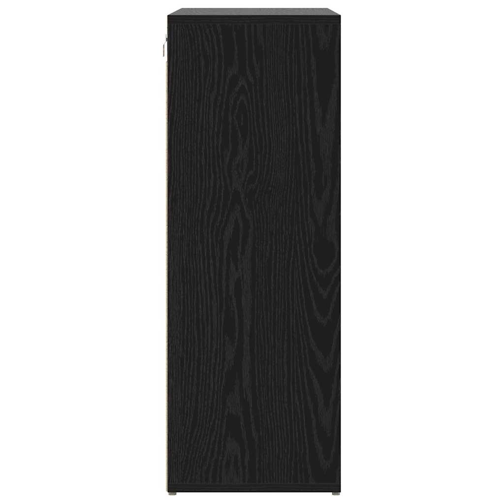 Ormar za cipele s policom Crni hrast 77,5 x 30 x 83,5 cm