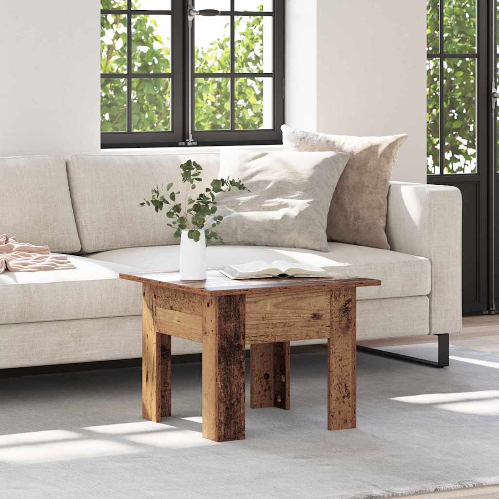 Kava Stol Staro drvo 55 x 55 x 42 cm Konstruirano drvo
