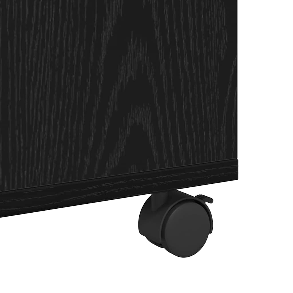 Kava Stol Crni hrast 75 x 75 x 38 cm Konstruirano drvo