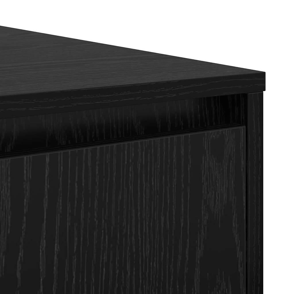 Stolić za kavu Crni hrast 80 x 80 x 31 cm Konstruirano drvo