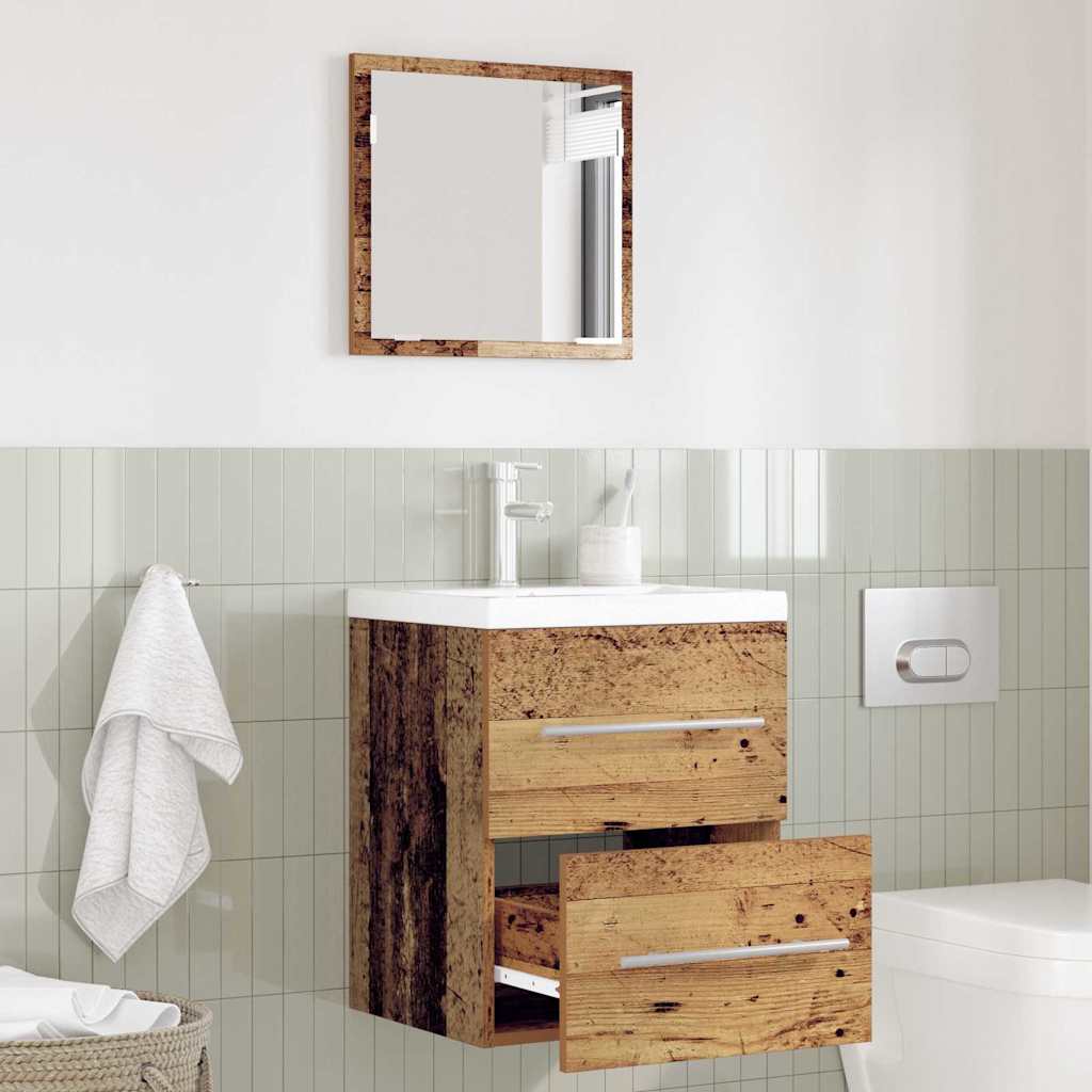 Set namještaja za kupaonicu s ladicama Smeđa 41 x 38,5 x 48 cm