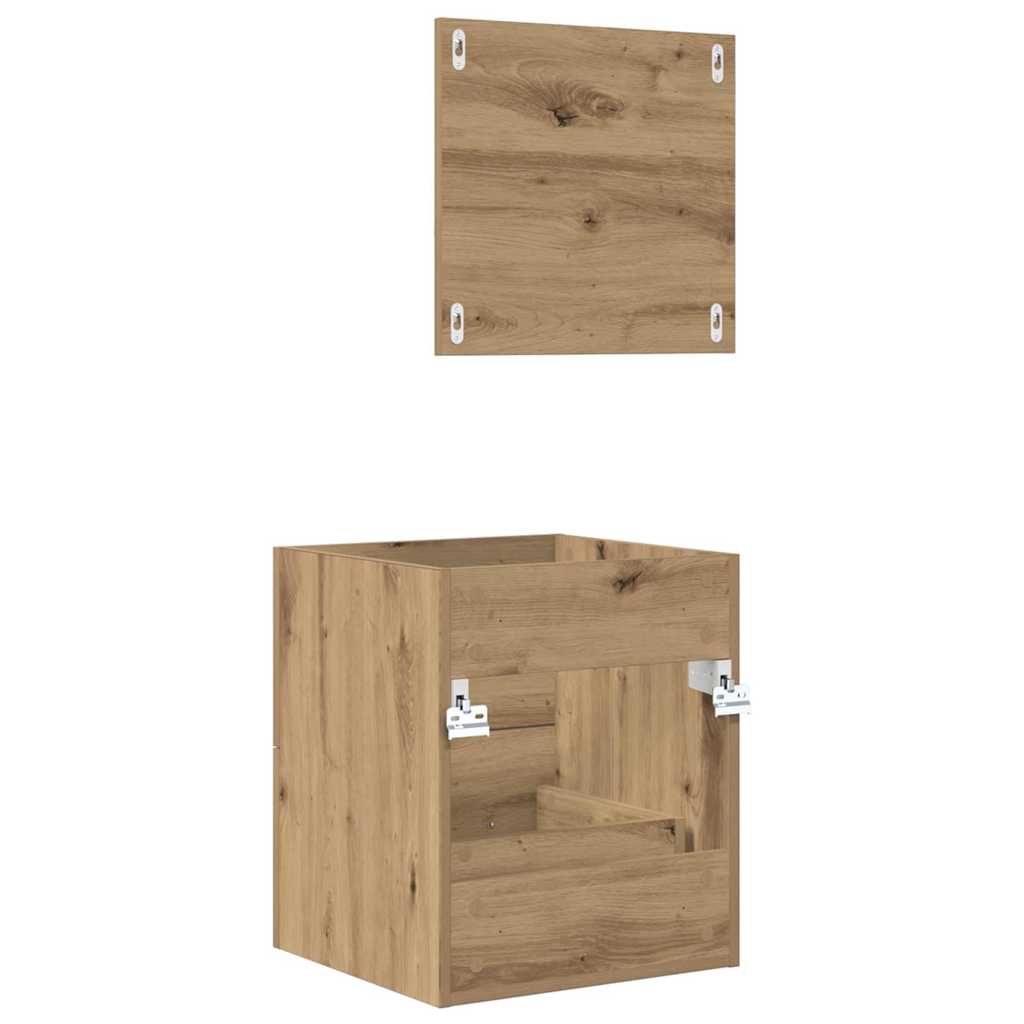 Set namještaja za kupaonicu s ladicama Smeđa 41 x 38,5 x 48 cm