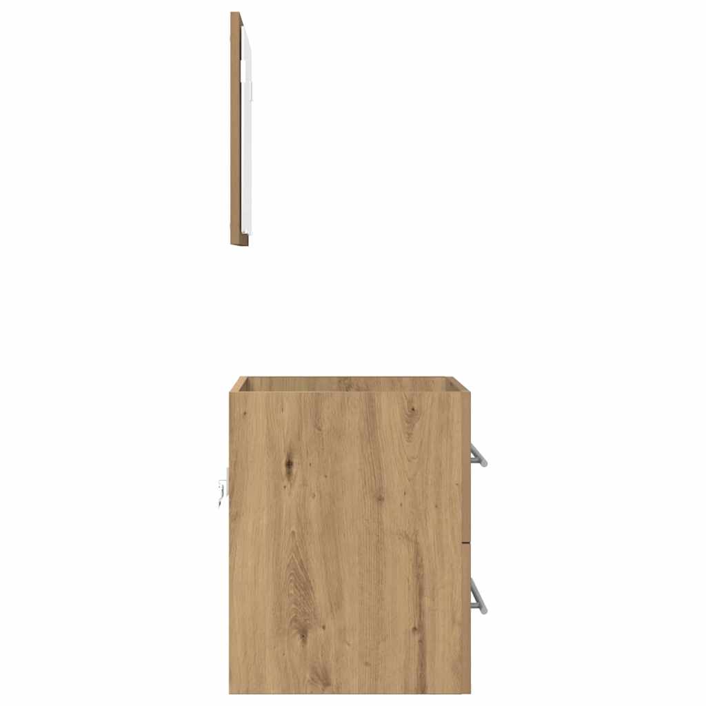 Set namještaja za kupaonicu s ladicama Smeđa 41 x 38,5 x 48 cm
