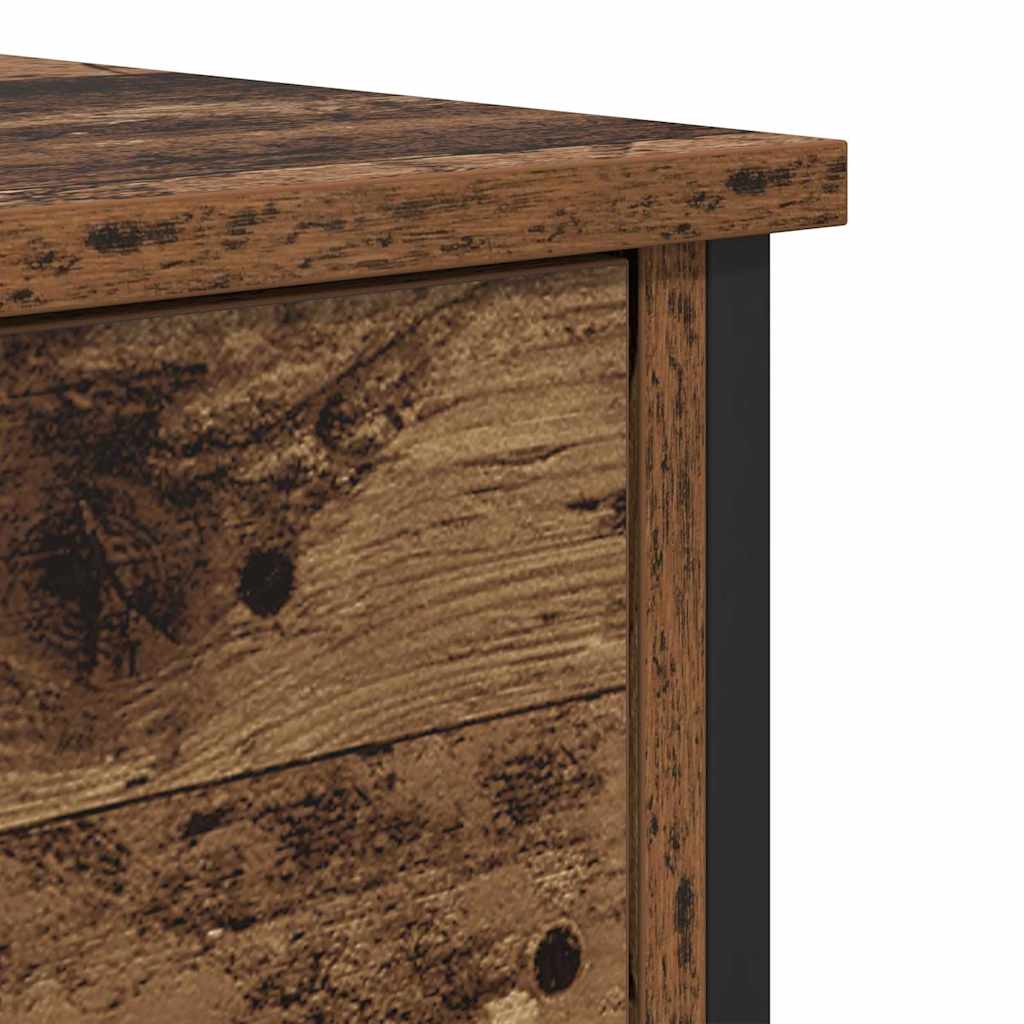 Noćni ormar 2 pcs Staro drvo 40 x 42 x 60 cm Konstruirano drvo