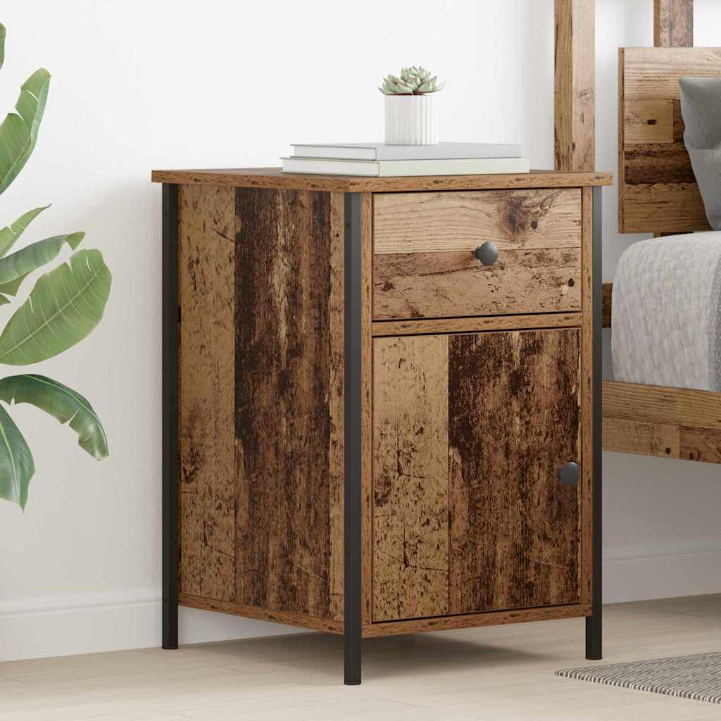 Noćni ormar 2 pcs Staro drvo 40 x 42 x 60 cm Konstruirano drvo