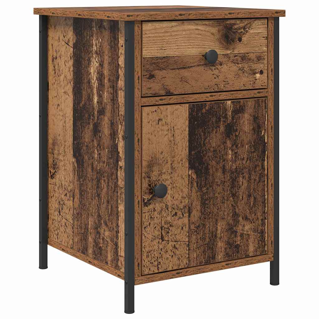 Noćni ormar 2 pcs Staro drvo 40 x 42 x 60 cm Konstruirano drvo