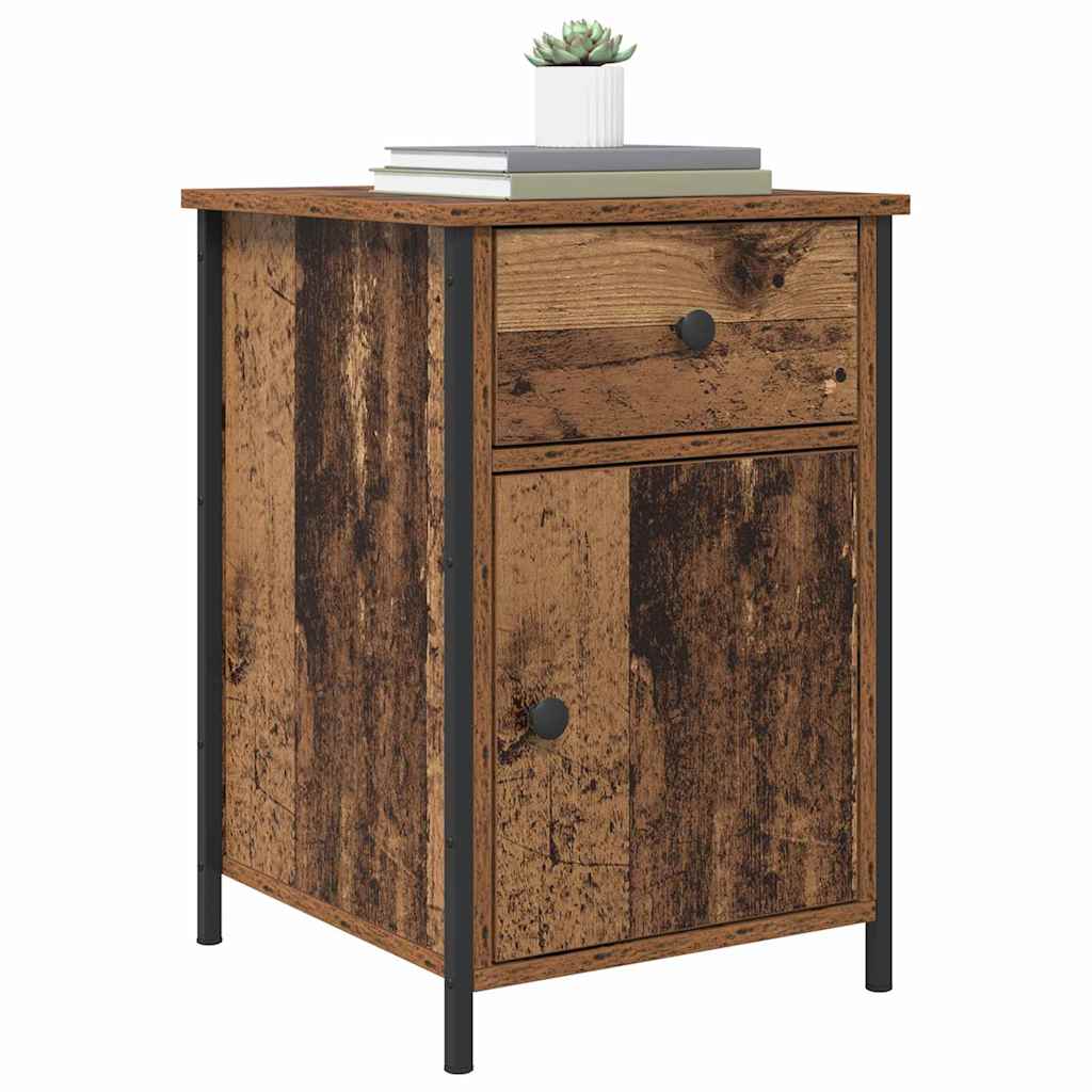 Noćni ormar 2 pcs Staro drvo 40 x 42 x 60 cm Konstruirano drvo