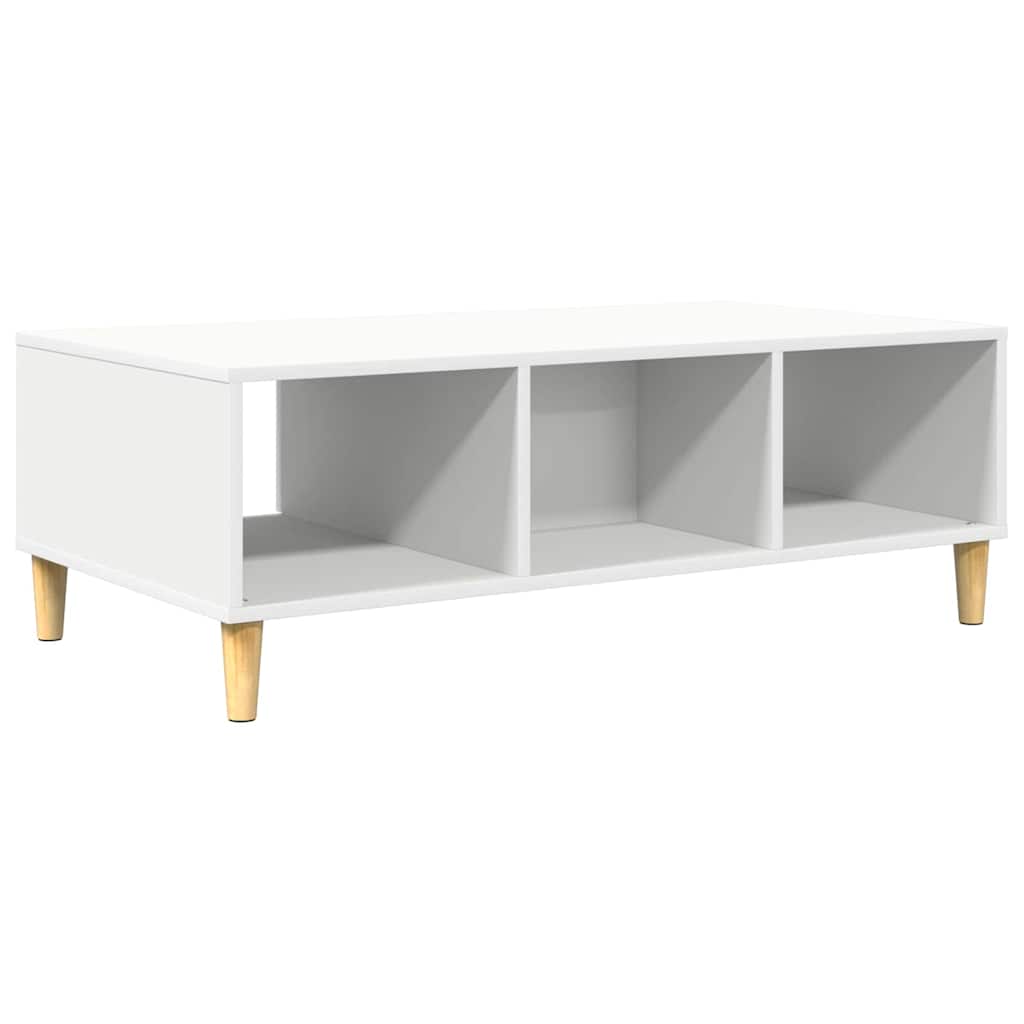 Kava Stol Bijelo 102 x 55 x 35 cm Konstruirano drvo