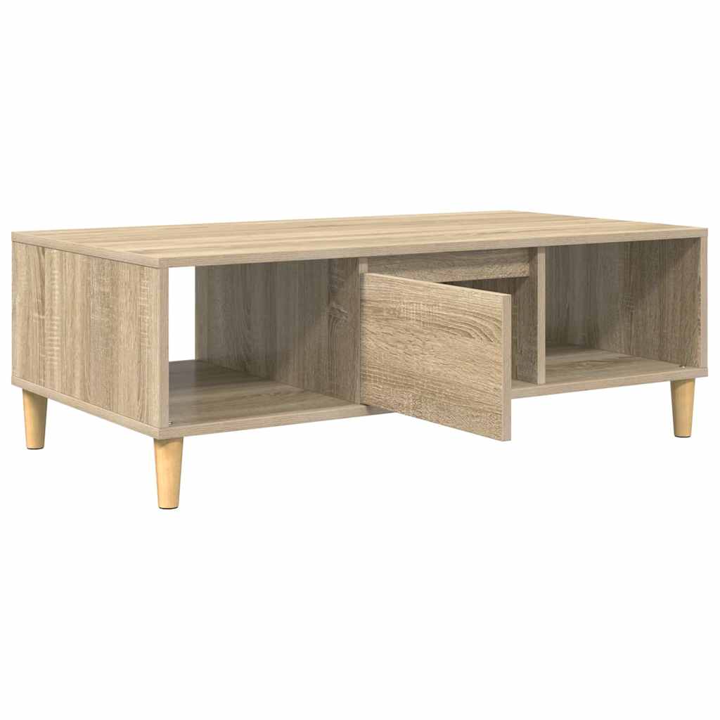 Kava Stol Sonoma hrast 102 x 55 x 35 cm Konstruirano drvo