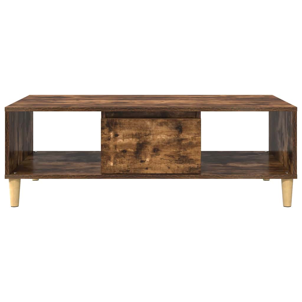 Kava Stol Dimljeni hrast 102 x 55 x 35 cm Konstruirano drvo