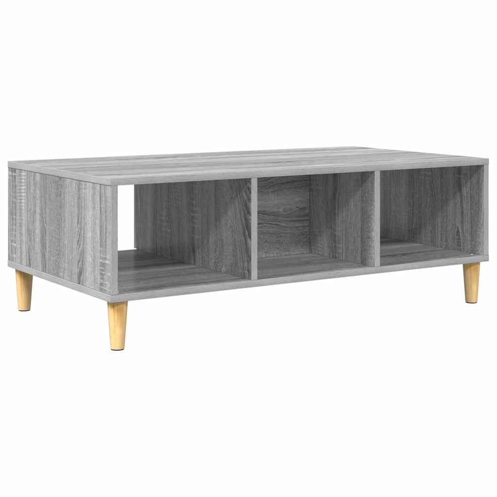 Kava Stol Siva Sonoma 102 x 55 x 35 cm Konstruirano drvo