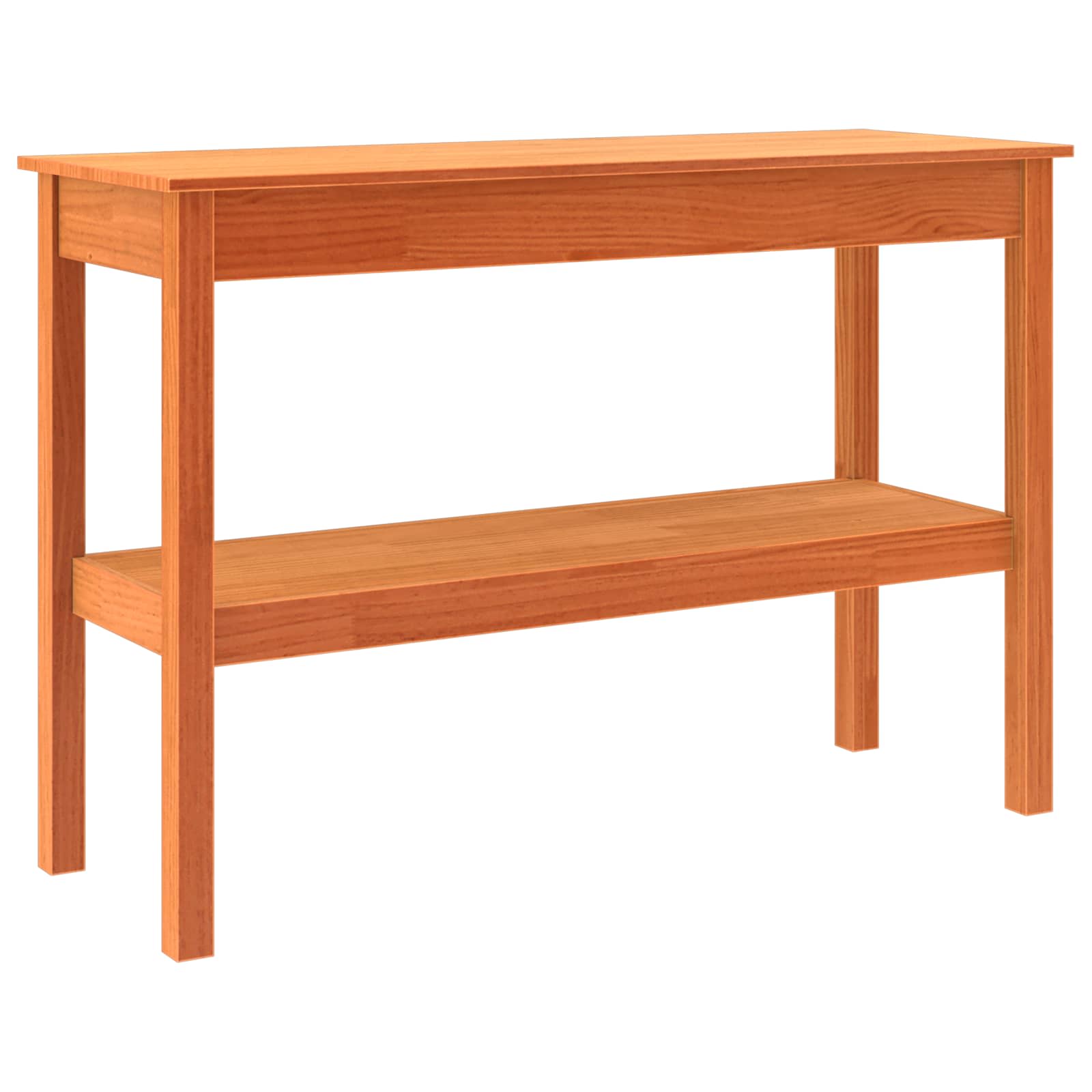 Konzolna stolica Vosak smeđa 110 x 40 x 75 cm Masivna borovina