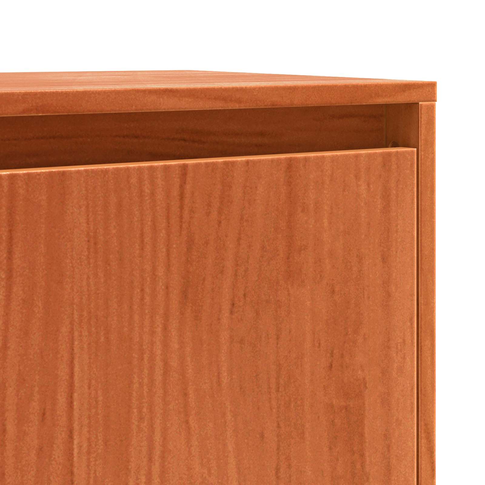 Kreveta Smeđi hrast 111 x 34 x 60 cm Čvrsto borovo drvo