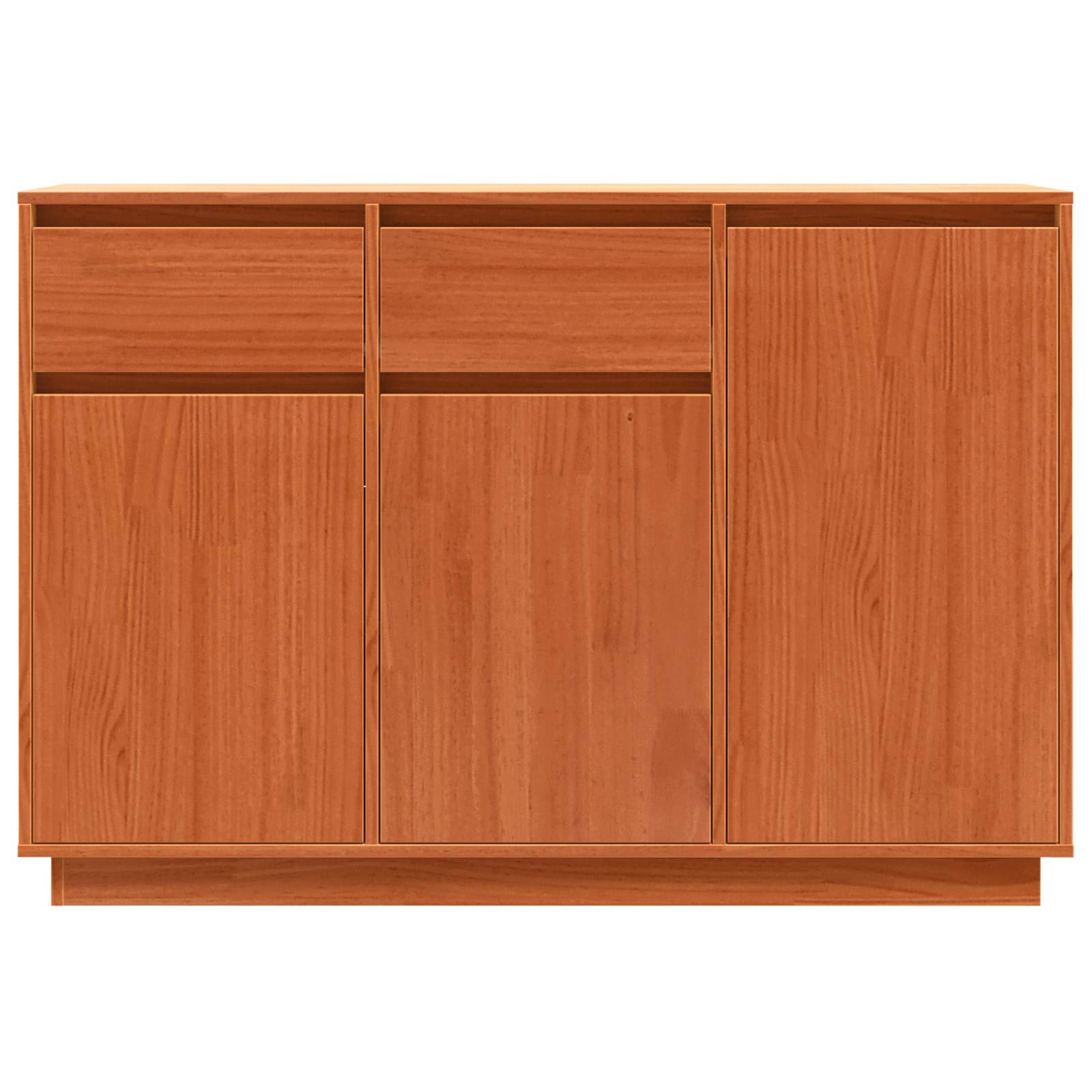 Kreveta Vosak smeđa 110 x 34 x 75 cm Čvrsto borovo drvo