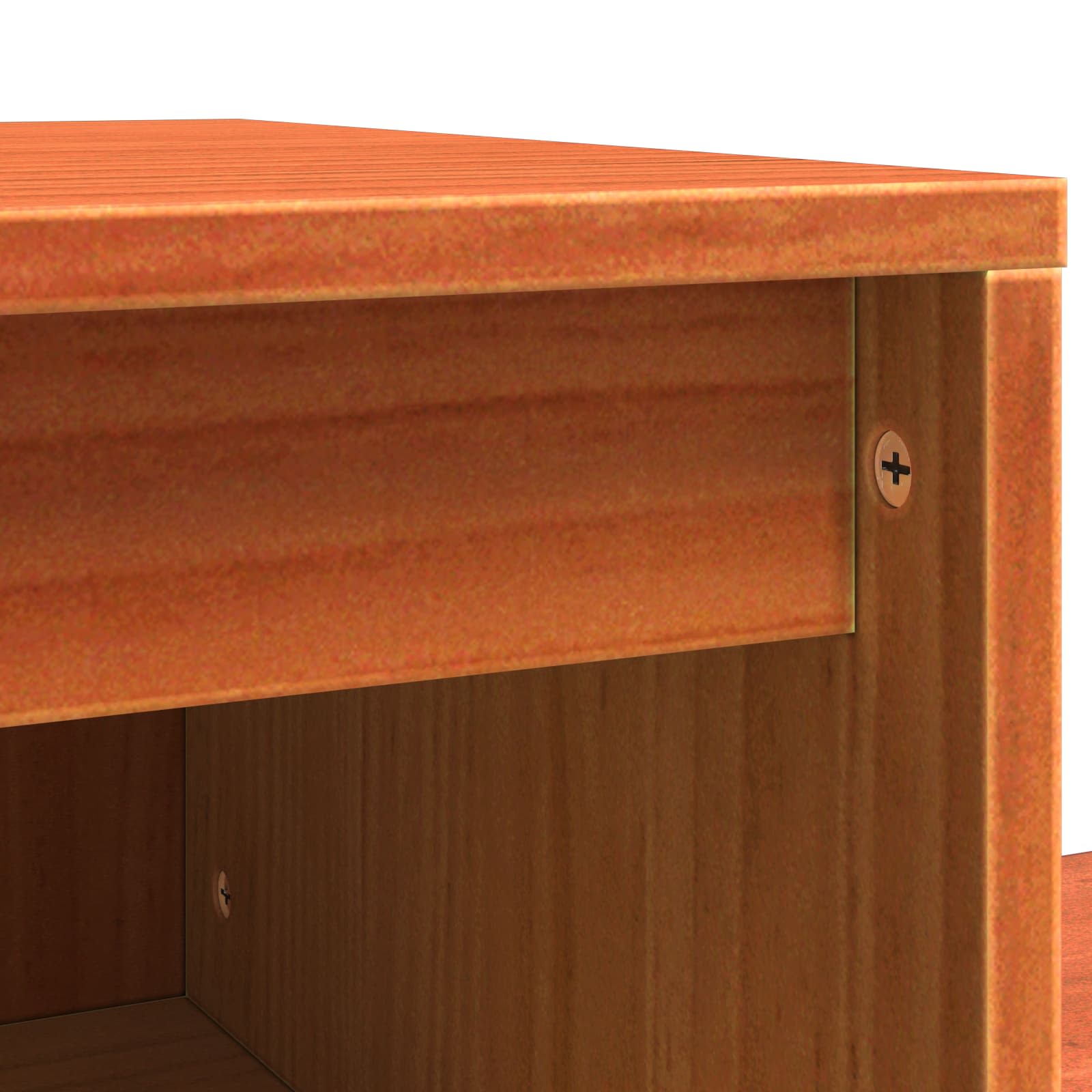 Noćni ormar 2 pcs Vosak smeđa 60 x 34 x 51 cm Konstruirano drvo