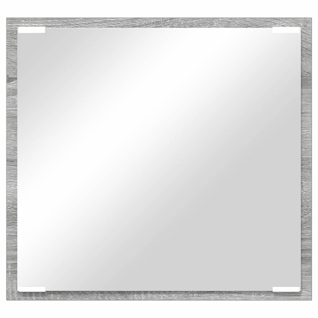 LED kupaonsko ogledalo Zidne Siva Sonoma 40 x 37 x 8.5 cm