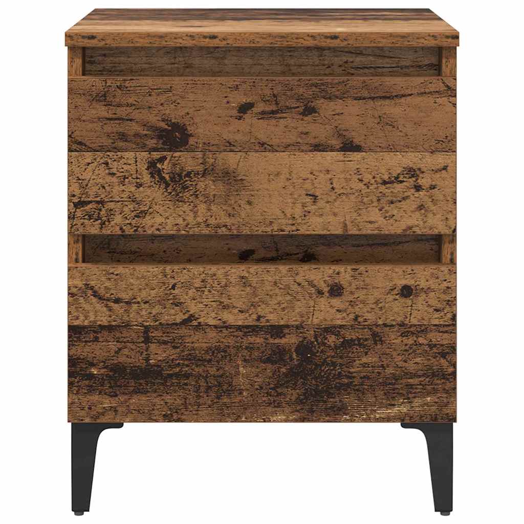Noćni ormar Staro drvo 40 x 35 x 50 cm Konstruirano drvo