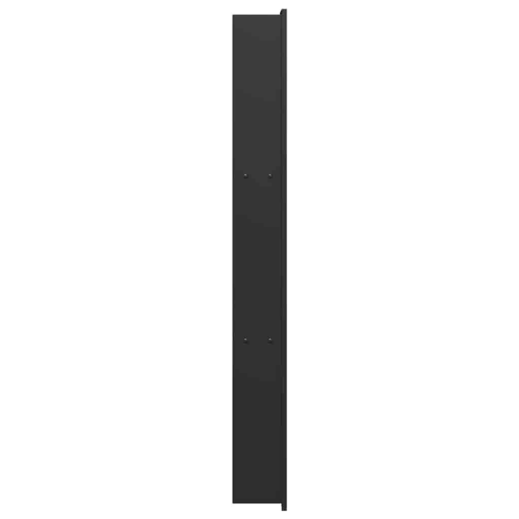 Ničica za tuš Crna 90 x 20 x 9,5 cm Nehrđajući čelik