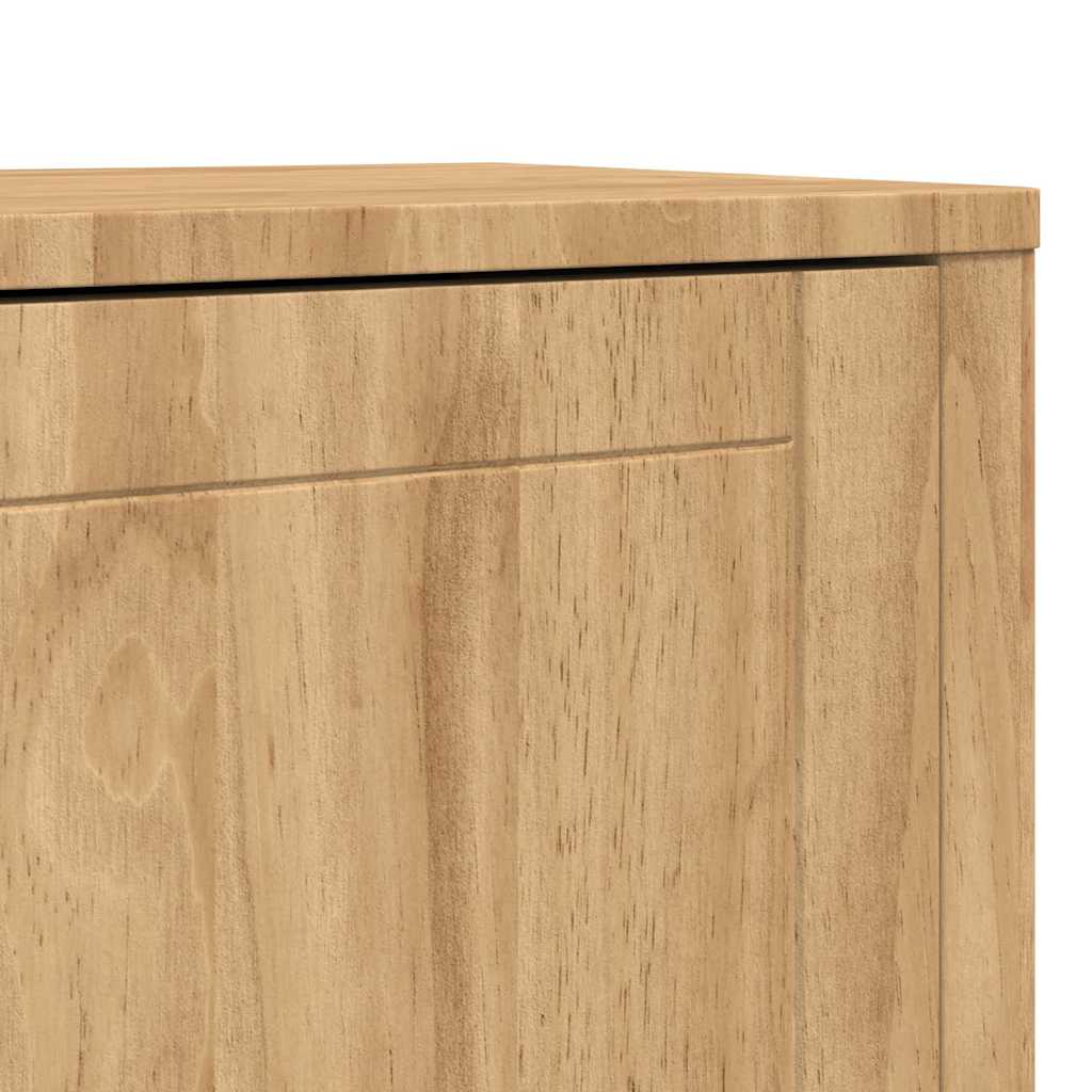Kreveta FLORO Vosak smeđa 70 x 30 x 70,5 cm Čvrsto borovo drvo