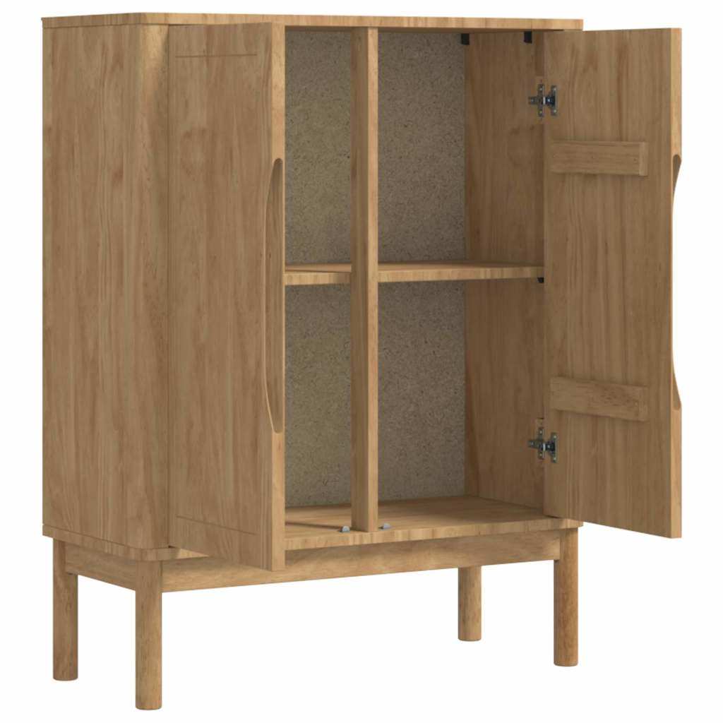 Kreveta FLORO Vosak smeđa 70 x 30 x 70,5 cm Čvrsto borovo drvo
