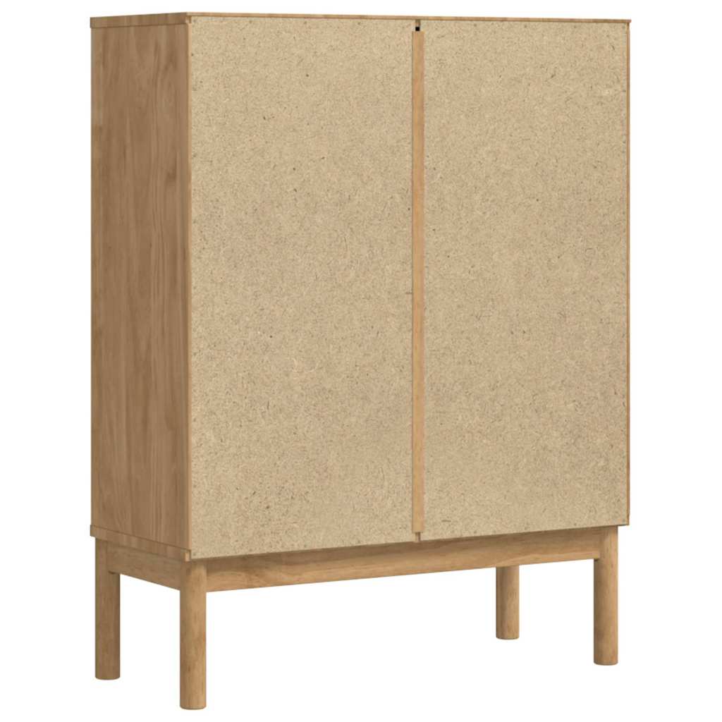 Kreveta FLORO Vosak smeđa 70 x 30 x 70,5 cm Čvrsto borovo drvo