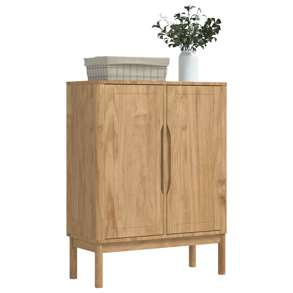 Kreveta FLORO Vosak smeđa 70 x 30 x 70,5 cm Čvrsto borovo drvo