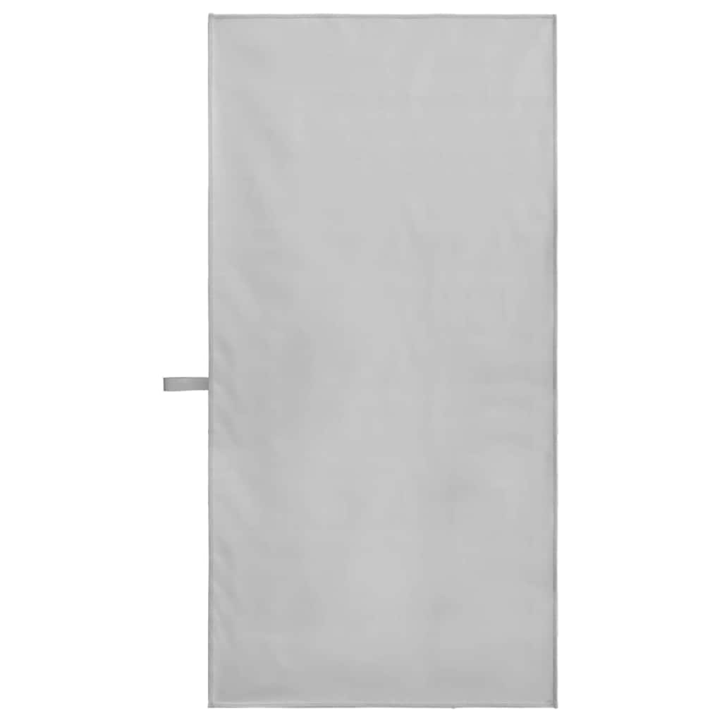 Sportski Ručnici 2 pcs Siva 100 x 50 cm Poliester i poliamid