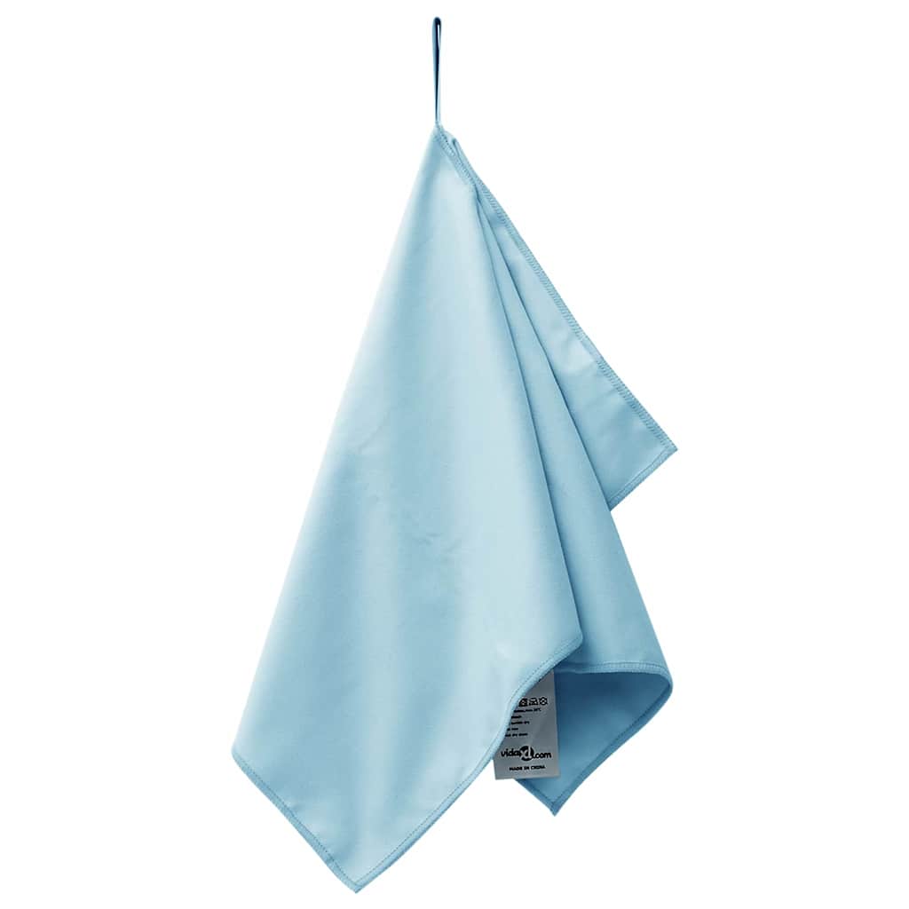 Sportski Ručnici 2 pcs Plava 50 x 30 cm Poliester i poliamid