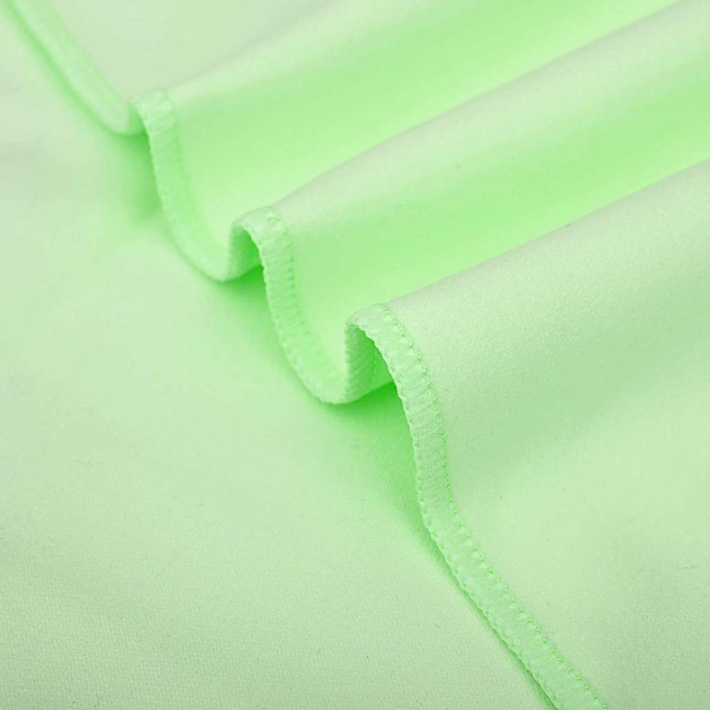 Sportski Ručnici 2 pcs Zelena 180 x 90 cm Poliester i poliamid