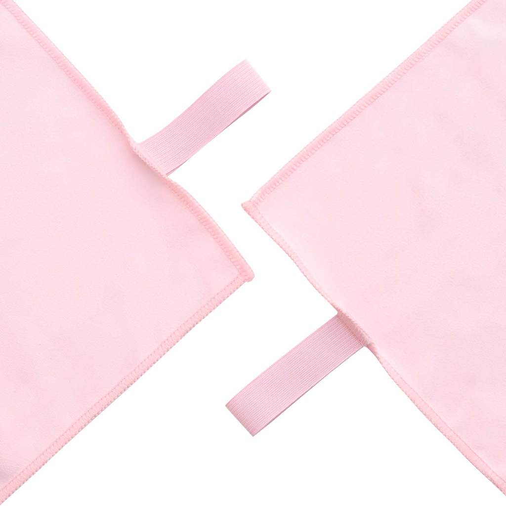 Set sportskih ručnika 2 pcs Ružičasta tkanina